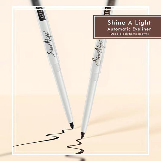 Shine A Light Value Pack 90% User Choice, 2pcs Eyeliner with Sharpener, Water Resistant Long Lasting Color